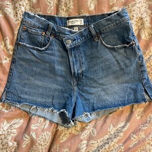 Abercrombie & Fitch Blue Jean Shorts